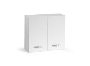 8057509898845 - Wandschrank Abtropfgestell für Küche Weiße Esche cm 80x32xH 72 mit 2 Türen