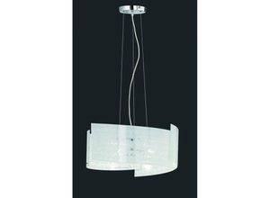 8057509899927 - Webmarketpoint - Pendelleuchte Signa 3 Gläser Weiß 3xE27 Ø50 cm Trio Lighting