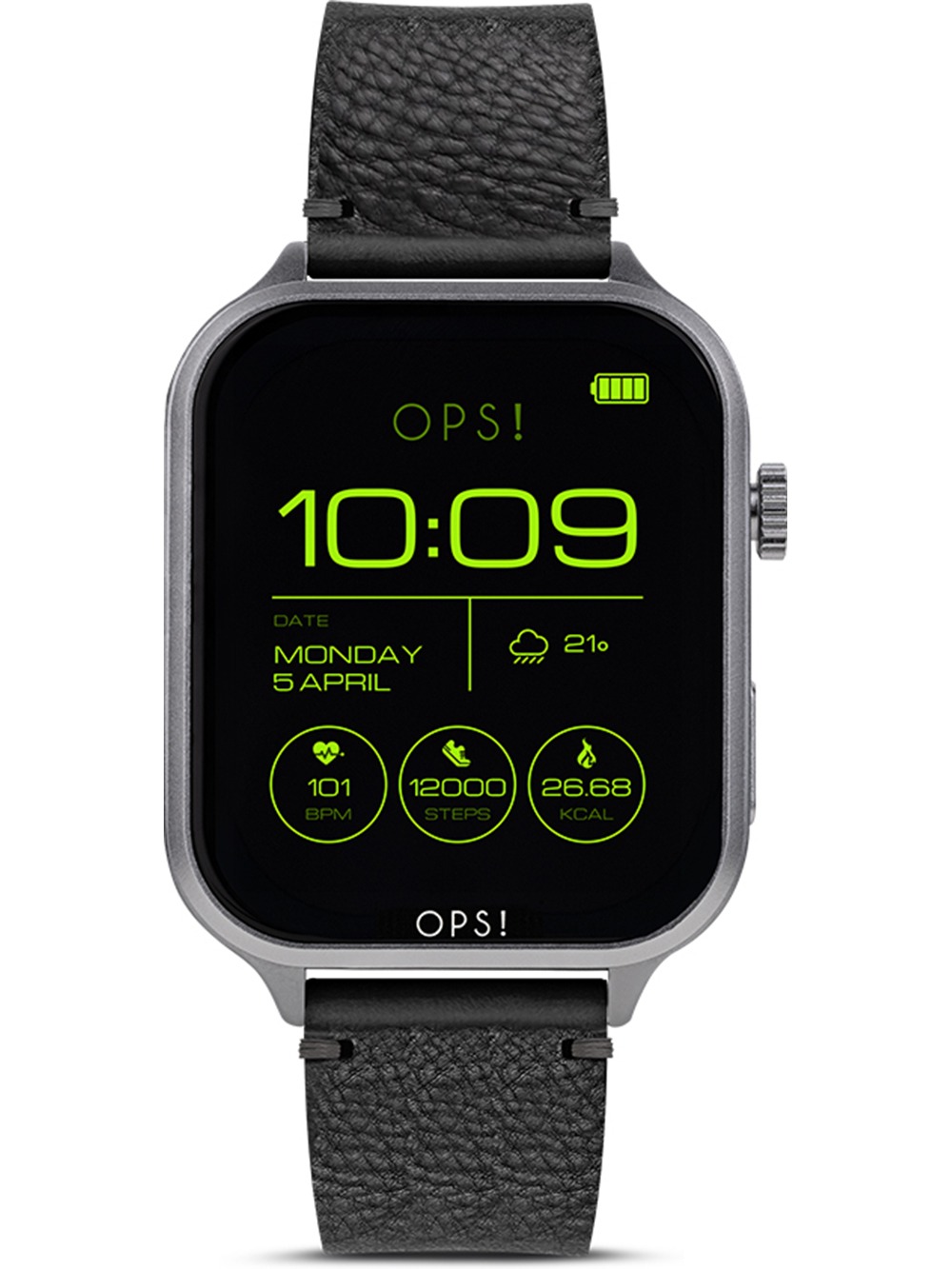 8057587283298 - OPS!SMART OPSSW-51 Call Max Amoled unisex Smartwatch 415 mm