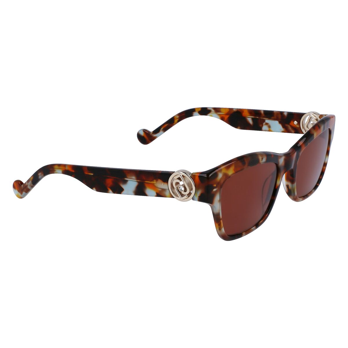 8057590558819 - Damen LJ769SR 445 Sonnenbrillen Acetat Havanna Braun Quadratisch Normal