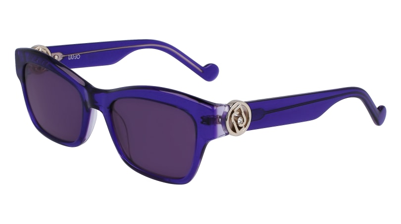 8057590558826 - Damen LJ769SR 510 Sonnenbrillen Acetat Violett Violett Quadratisch Normal