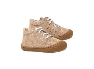 8057633267593 - Naturino - Schnür-Lauflernschuhe COCOON DOTTED in taupe Gr26