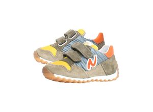 8057633497662 - Naturino - Klett-Sneaker SAMMY MULTI in stone Gr25