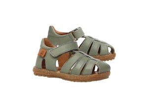 8057633519791 - Naturino - Klett-Sandalen SEE UNI mit Zehenschutz in grün Gr22