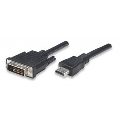 8057685303317 - HDMI zu DVI-D Anschlusskabel schwarz -- 10 m 8057685303317 - HDMI zu DVI-D Anschlusskabel schwarz -- 10 m