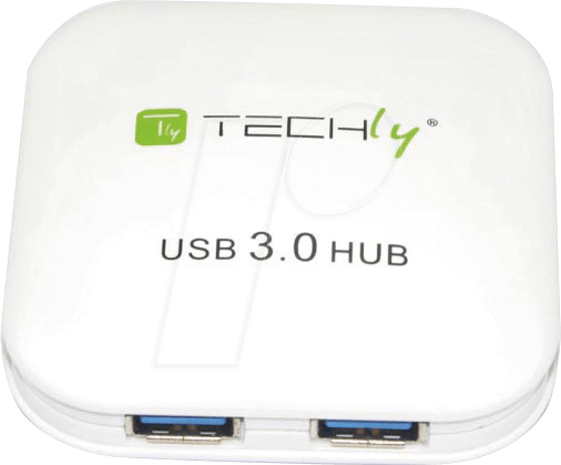 8057685303546 - IUSB3-HUB4-WH - USB 30 Super Speed Hub 4-Port