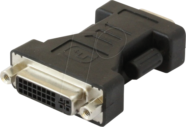 8057685304451 - IADAP-DVI-9100 - DVI Adapter VGA Stecker auf DVI Buchse