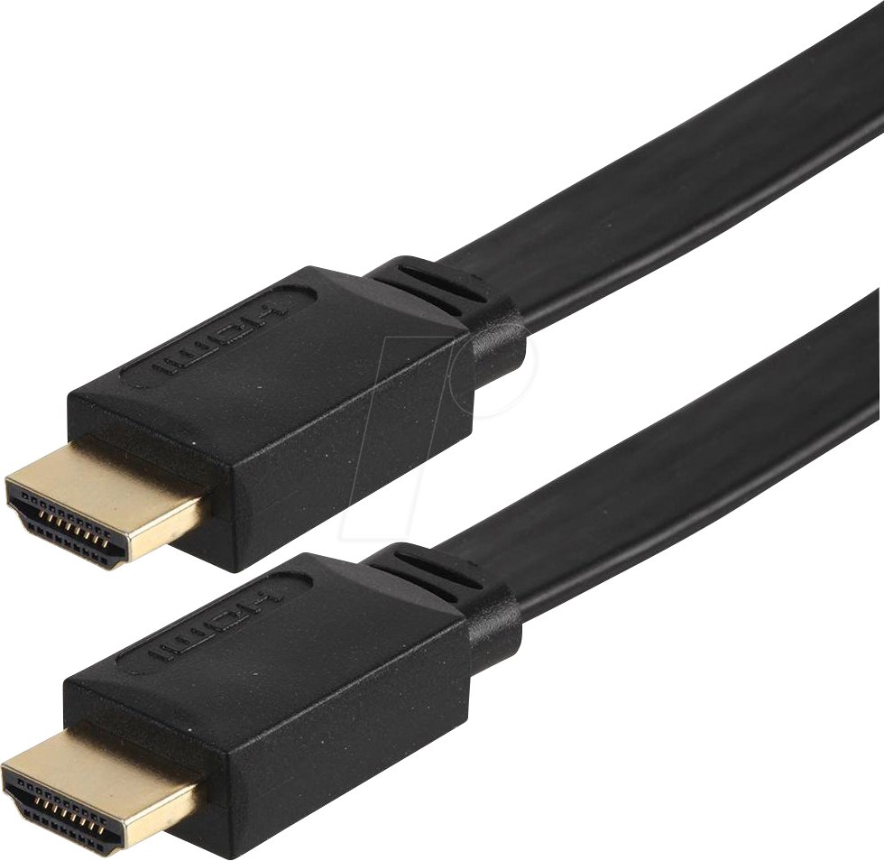 8057685305212 - ICOC-HDMI-FE-010 - High Speed HDMI Flachkabel mit Ethernet 1 m