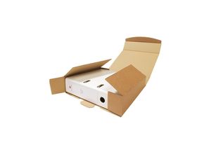 8057711832989 - terra Ordner-Pack mit Steckverschluss LxBxH 320 x 290 x 50 mm braun ab 250 Stk