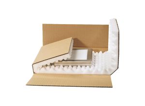 8057714362759 - Kreuzverpackung mit Schaumpolster Innenmaße 310 x 220 x 40 mm ab 50 Stk