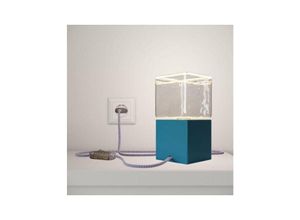 8057730934152 - Creative-cables Italia - Creative-cables posaluce cubetto blau e27 tischleuchte -abwleut5020rz12