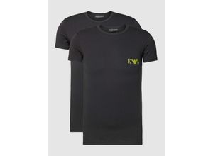 8057767238834 - T-Shirt mit Label-Print