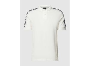 8057767530525 - Poloshirt mit Label-Schriftzug Modell Shoulder Piping