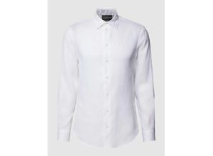 8057767872519 - Slim Fit Freizeithemd mit Logo-Stitching