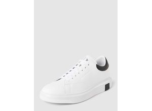 8057970483212 - Ledersneaker mit Label-Details