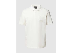 8057970546054 - Regular Fit Poloshirt mit Label-Detail