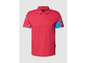 8057970547136 - Poloshirt mit Motiv-Print und Label-Detail