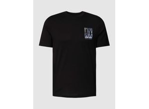 8057970561859 - T-Shirt mit Label-Print