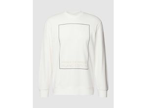 8057970588184 - Sweatshirt mit Label-Print