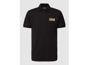 8057970657675 - Poloshirt mit Label-Patch