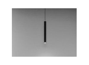 8058052044345 - Nobile Illuminazione - Röhrenförmige suspension led 75w warm light 3000k 230v innenbereich in varnished aluminium black dl031 ne