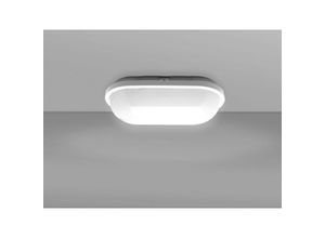 8058052053507 - Nobile Illuminazione - Edle oval-deckenleuchte ip65 20w warmes licht 3000k - plo27 3k