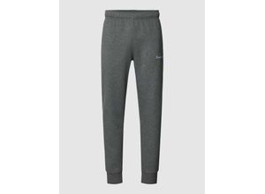 8058132420168 - Regular Fit Sweatpants mit Label-Stitching