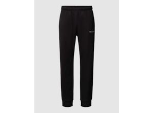 8058132420236 - Regular Fit Sweatpants mit Label-Stitching