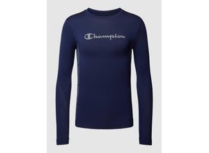 8058132497382 - Longsleeve mit Label-Stitching Modell ENTRY LEVEL