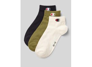 8058132672840 - Socken mit Logo-Detail Modell QUARTER SOCKS im 3er-Pack