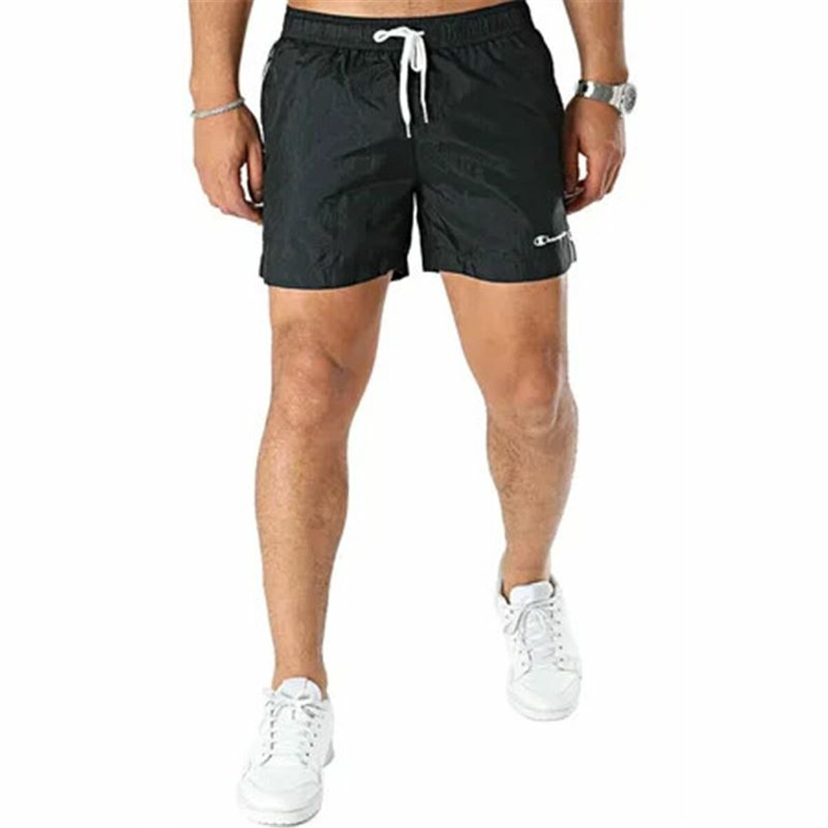 8058132738089 - Herren Badehose Schwarz Strand
