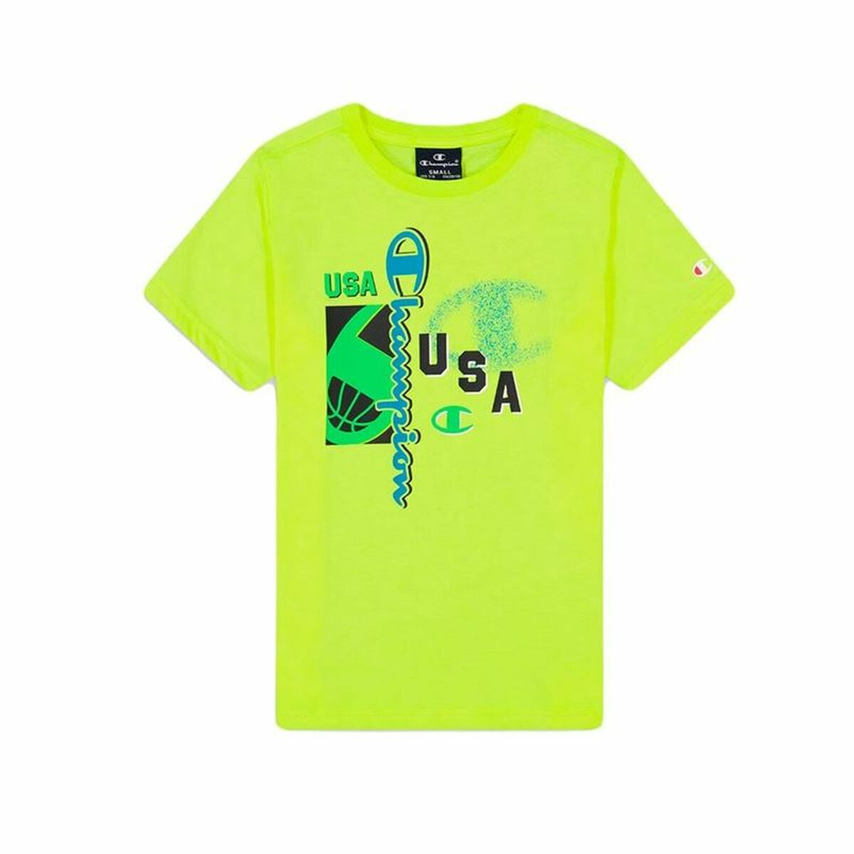 8058132788817 - Herren Kurzarm-T-Shirt Crewneck  Hellgrün