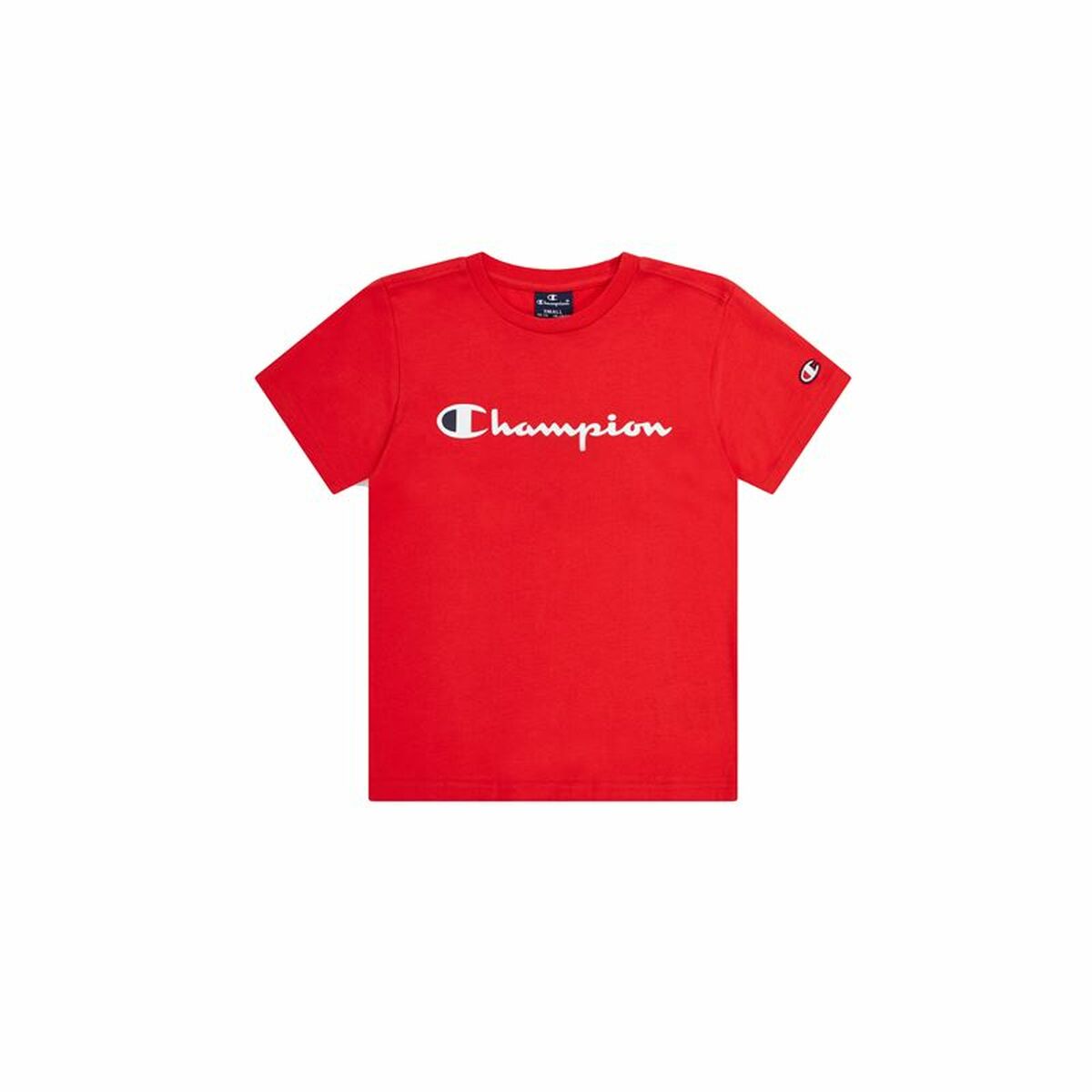 8058132805675 - Kurzarm-T-Shirt für Kinder Crewneck Rot