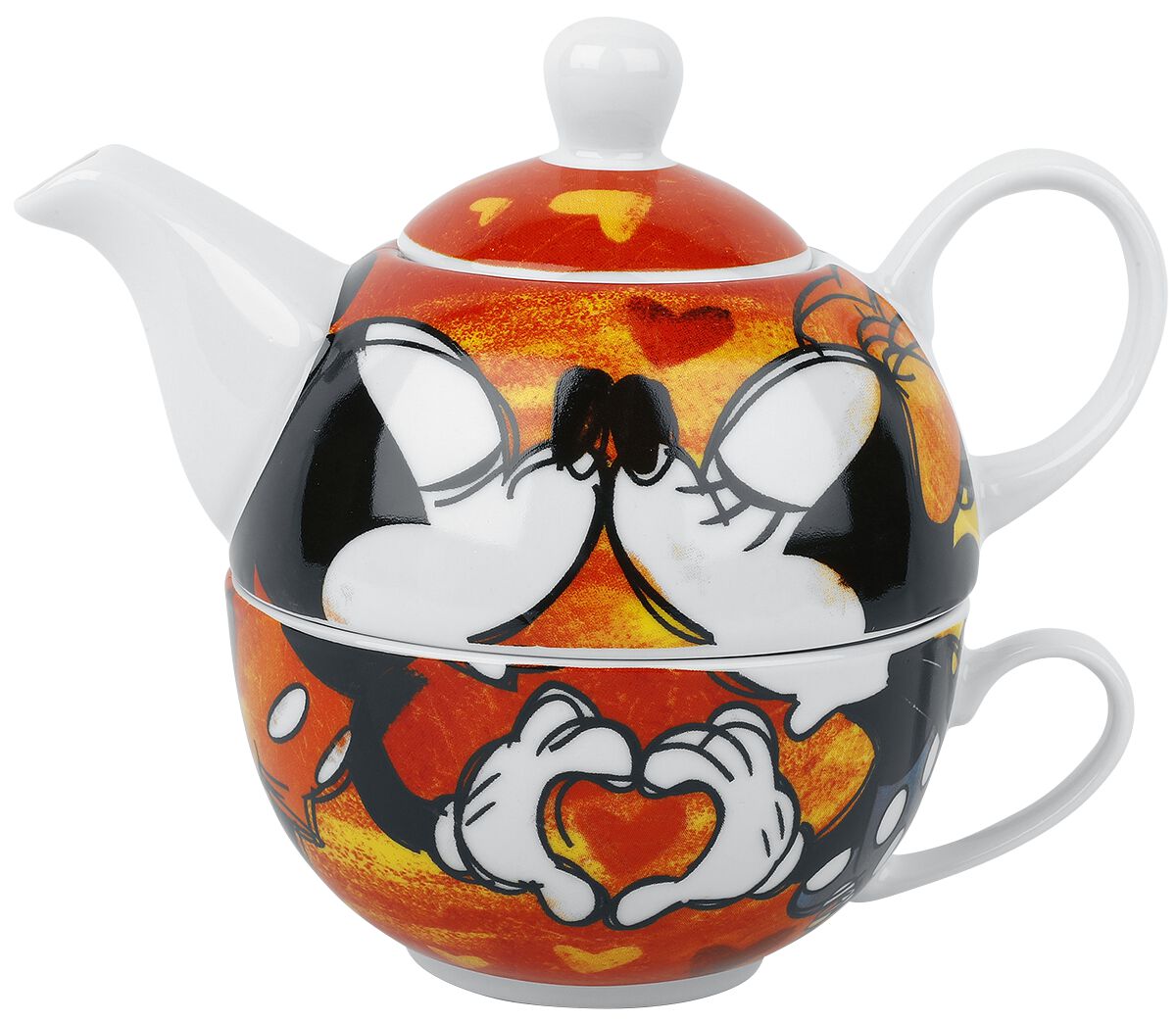 8058150804032 - Micky & Minnie - Tea for One Teekanne multicolor