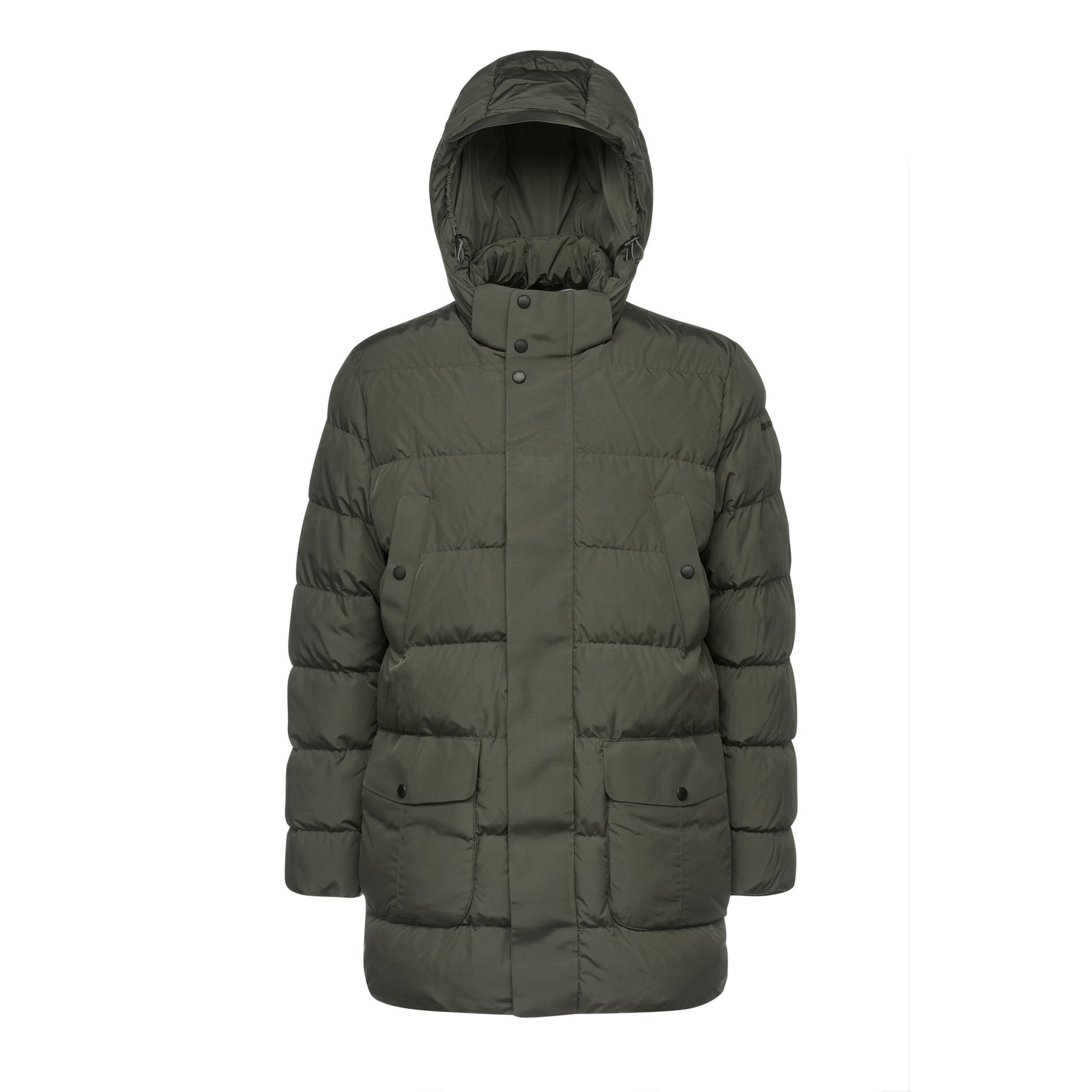 8058192067709 - Lange Daunenjacke mit Kapuze Pieve
