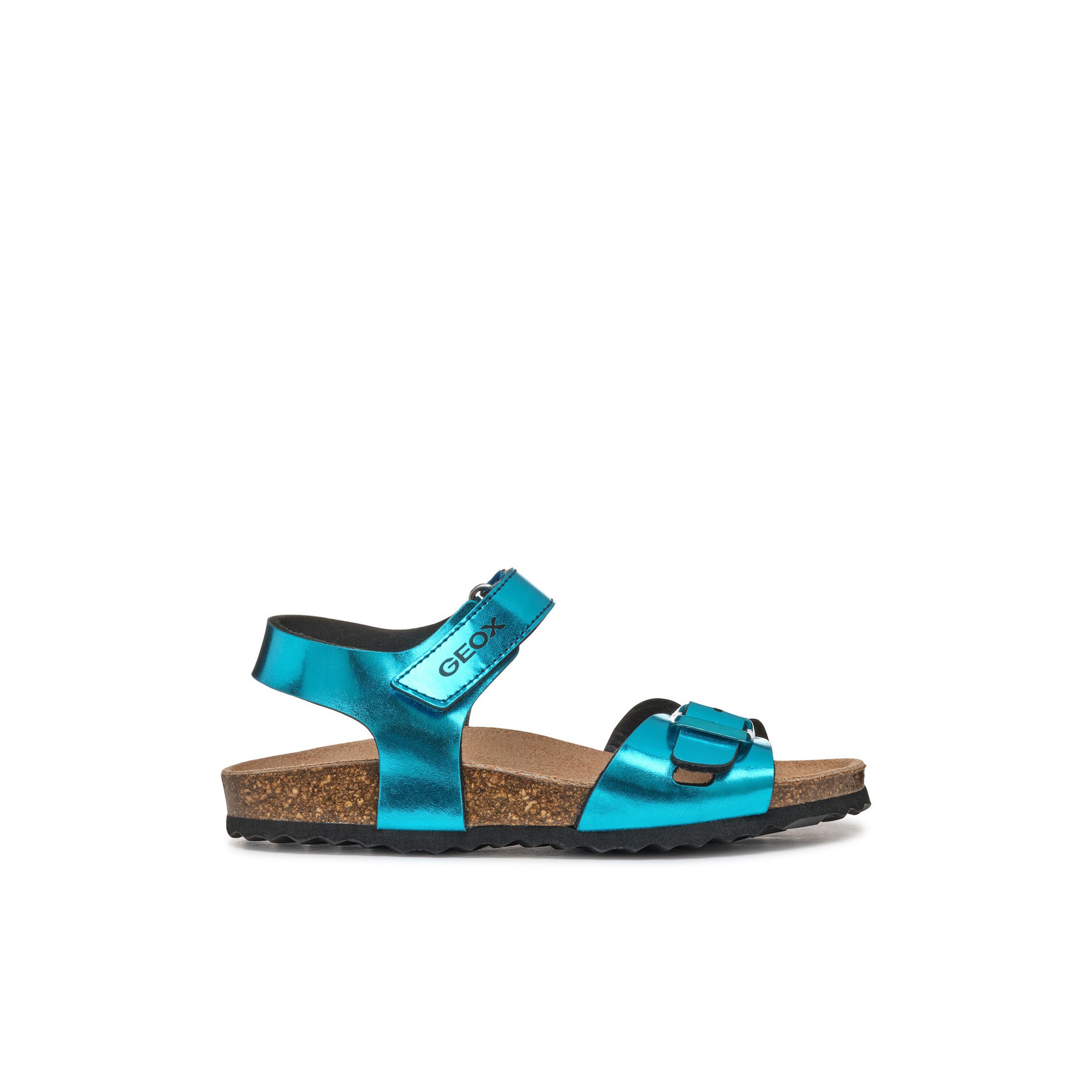 8058192114380 - Mädchensandalen aus synthetischem Metall für Babys Adriel
