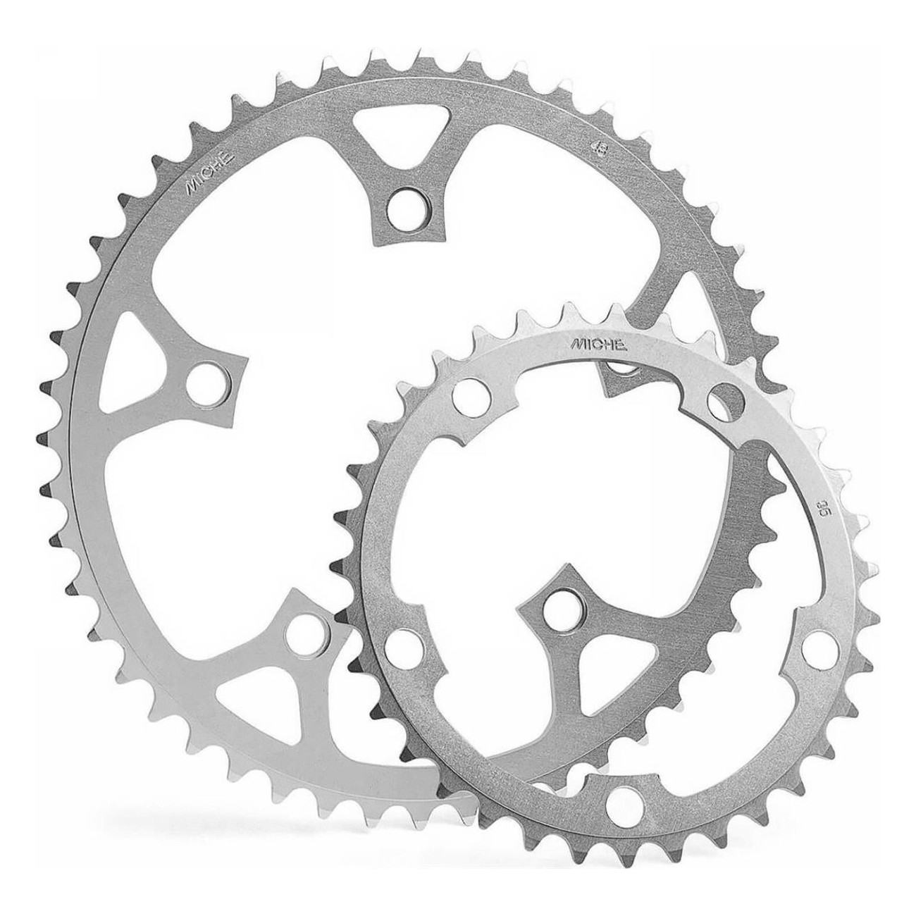 8058258290904 - Young 46D 9V BCD 116mm Silber Zahnrad für Fahrrad 8058258290904 - Young 46D 9V BCD 116mm Silber Zahnrad für Fahrrad