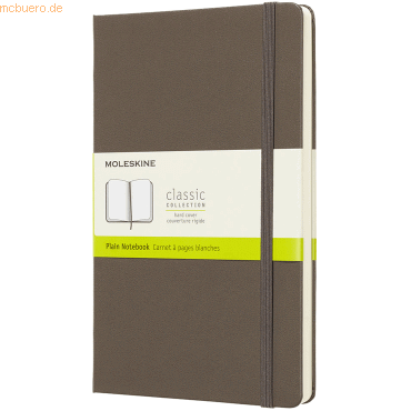 8058341715390 - Notizbuch Large A5 blanko Hardcover 120 Blatt erdbraun 8058341715390 - Notizbuch Large A5 blanko Hardcover 120 Blatt erdbraun