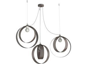 8058421011046 - Lumicom - shell sospensione 3 luci monocolore lucido