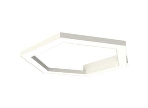 8058421014443 - Lumicom - esagono plafoniera Ø40 monocolore lucido