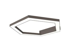 8058421014467 - Lumicom - esagono plafoniera Ø40 monocolore lucido