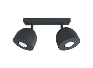 8058421018472 - Lumicom - campanella plafoniera X2 monocolore opaco