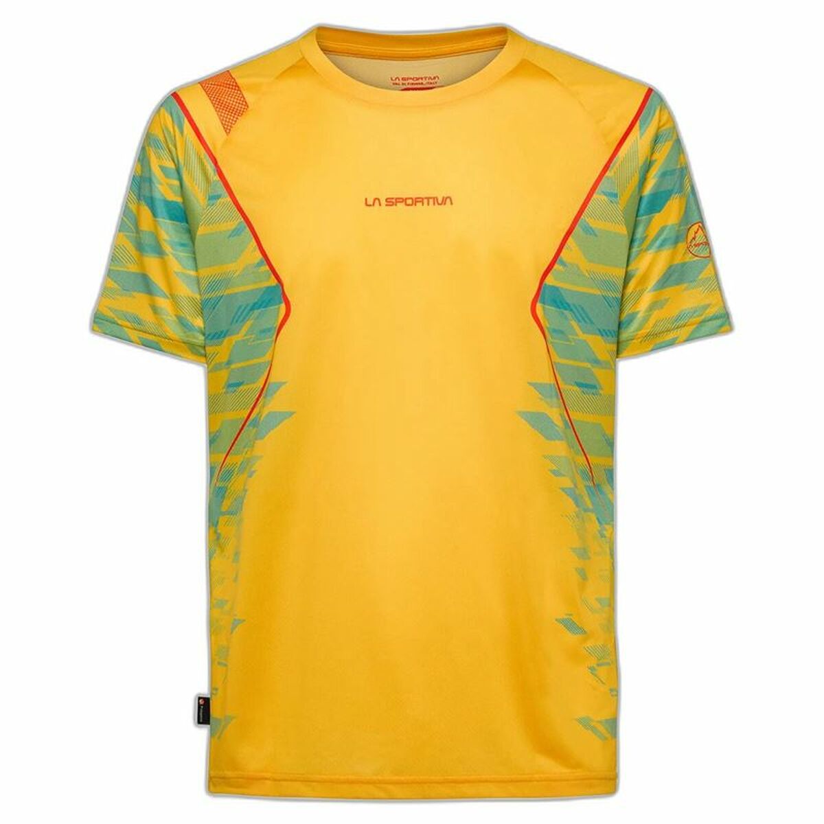 8058428038060 - Kurzärmliges Sport T-Shirt La Sportiva Pacer Gelb 8058428038060 - Kurzärmliges Sport T-Shirt La Sportiva Pacer Gelb