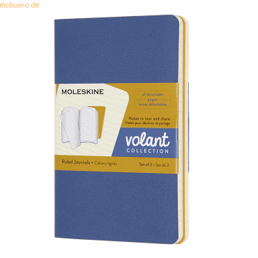 8058647620565 - Notizheft Volant Pocket A6 liniert Softcover VE=2 Stück verg