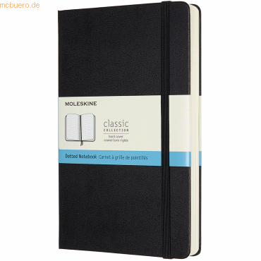 8058647628035 - Moleskine Notizbuch Large A5 Punktraster Erweiterte Seitenanzahl Hard Cover Schwarz - Moleskine Gebunden