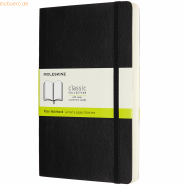 8058647628066 - Moleskine Notizbuch Large A5 Blanko Erweiterte Seitenanzahl Soft Cover Schwarz - Moleskine Kartoniert (TB) 8058647628066 - Moleskine Notizbuch Large A5 Blanko Erweiterte Seitenanzahl Soft Cover Schwarz - Moleskine Kartoniert (TB)