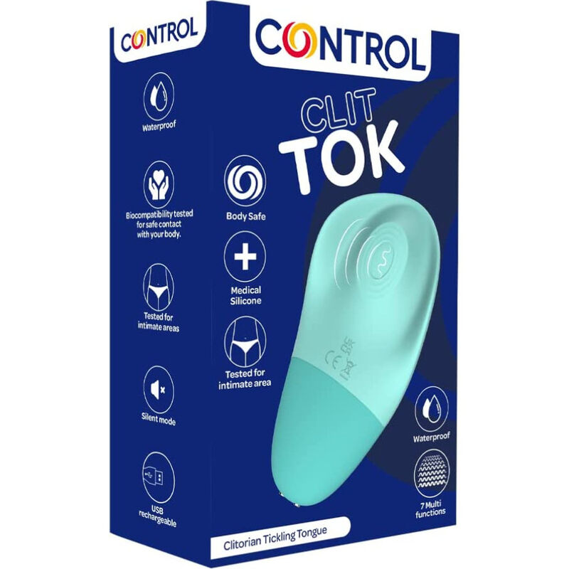 8058664159970 - CONTROL - CLIT TOK WIEDERAUFLADBARER KLITORISTIMULATOR ZUNGE