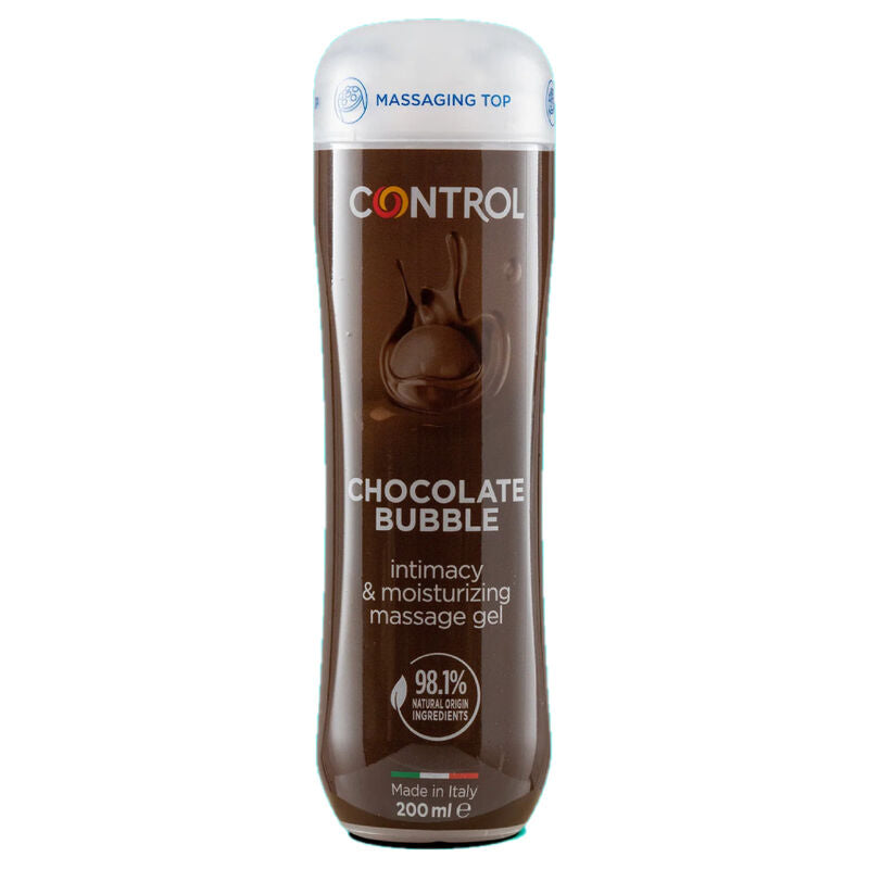 8058664162307 - CONTROL - MASSAGEGEL 3 IN 1 SCHOKOLADENBLASE 200 ML