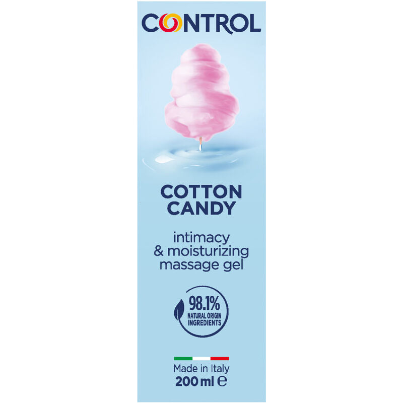 8058664162321 - CONTROL - COTTON CANDY MASSAGEGEL 3 IN 1 200 ML