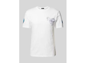 8058700010104 - T-Shirt mit Motiv-Patches